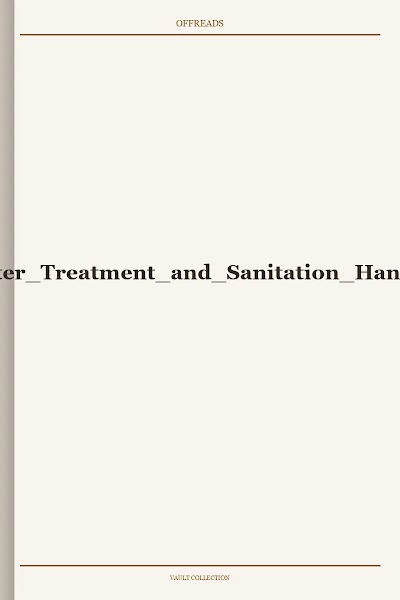 Emergency Water Treatment and Sanitation Handout Pages