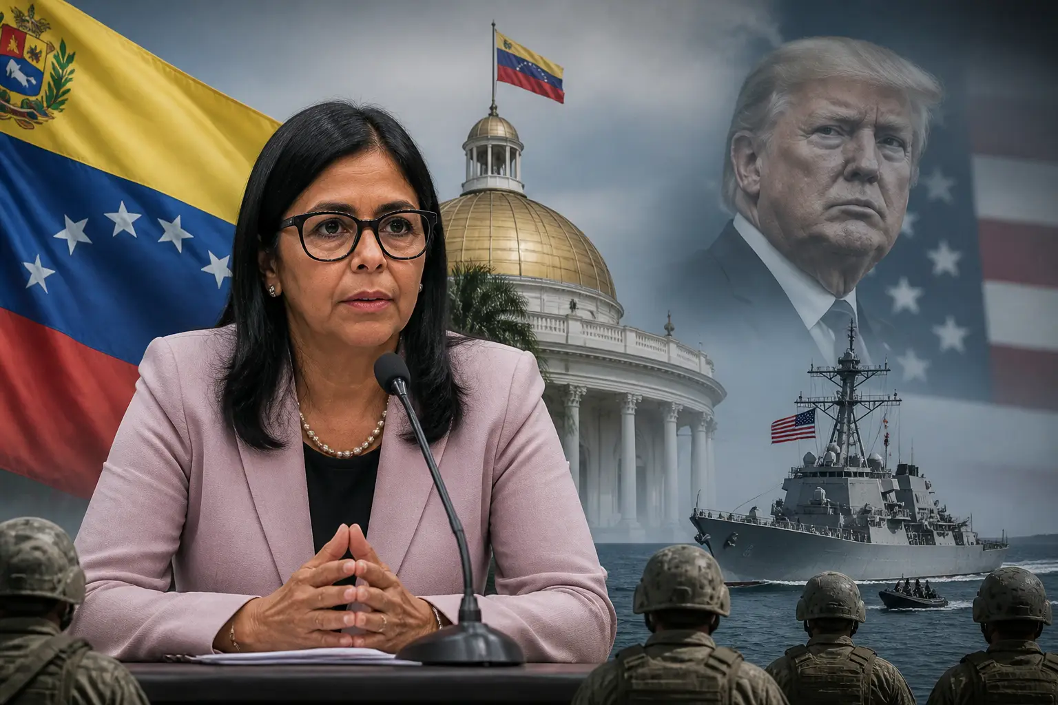 Editorial image for Venezuela's Delcy Rodríguez rises to power amid Trump's intervention