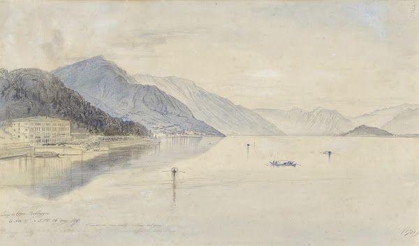Bellagio Lago di Como 1867