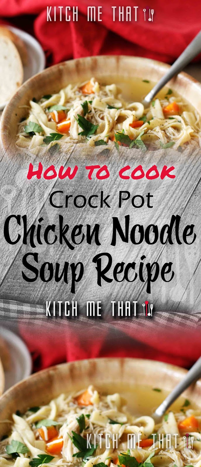 Crock Pot Chicken Noodle Soup Recipe