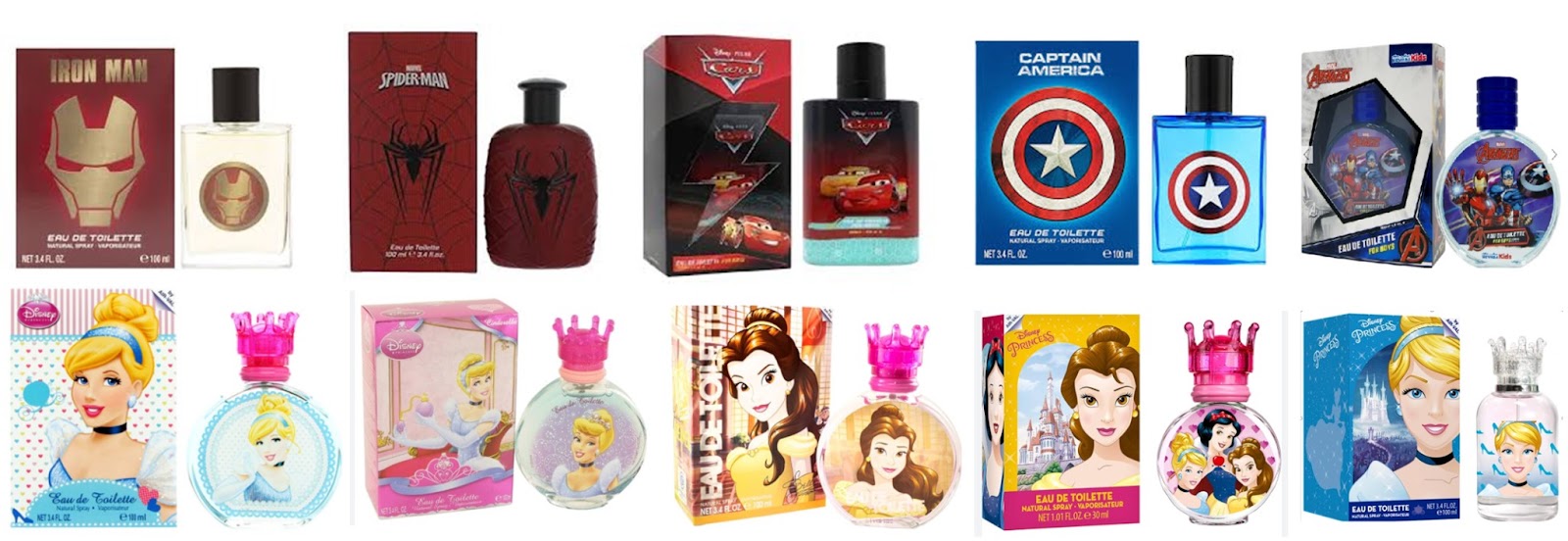 PERFUMES NIÑOS y niñas GRAN VARIEDAD CONSULTAR DISPONIBILIDAD