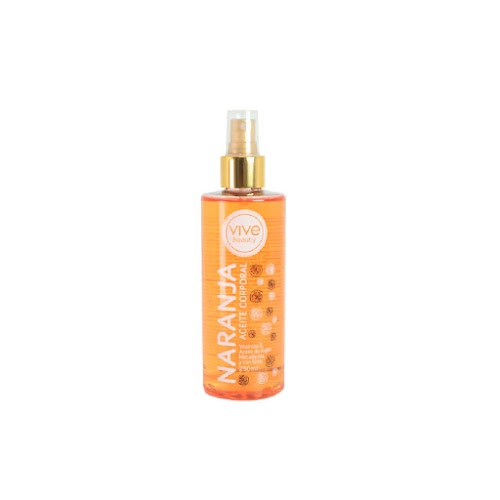 Aceite corporal NARANJA 250ml – VIVE BEAUTY