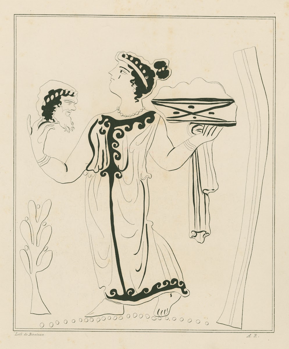 Melpomene muse of tragedy 1844 1861
