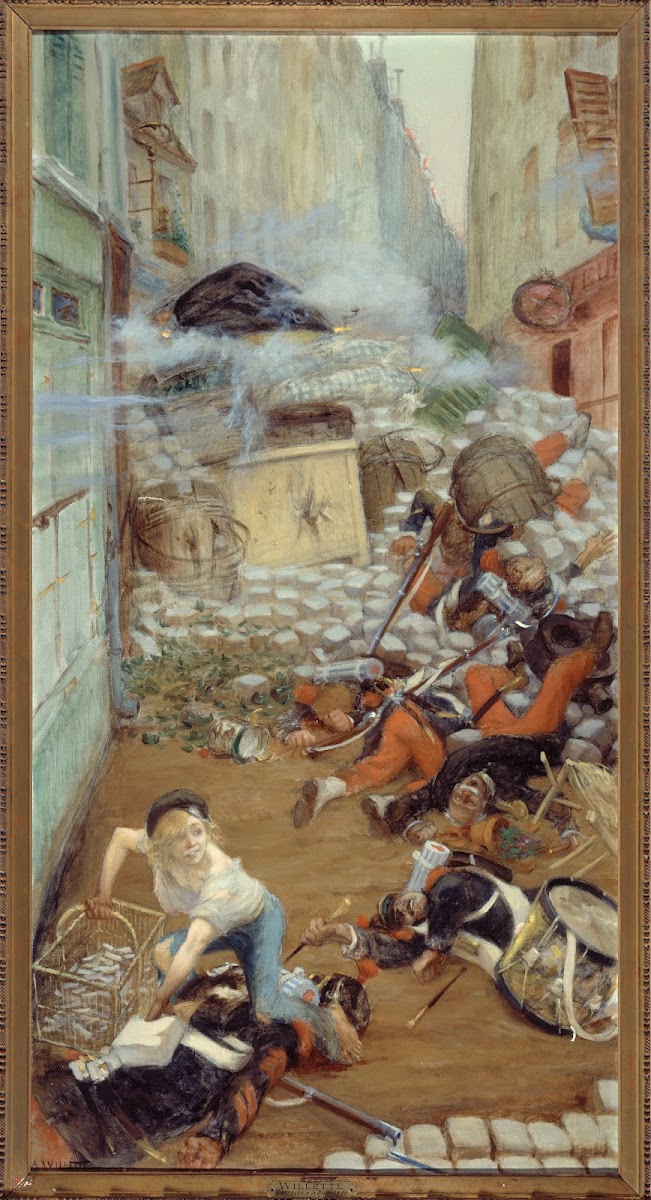 Gavroche Ramassant Des Balles Pour La Barricade 1903 1905
