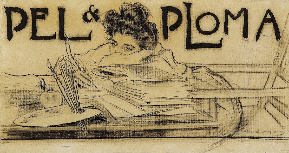 Headpiece for the magazine Pèl i Ploma 1899