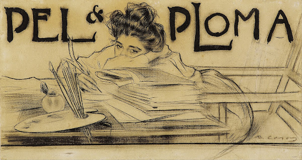 Headpiece for the magazine Pèl i Ploma 1899
