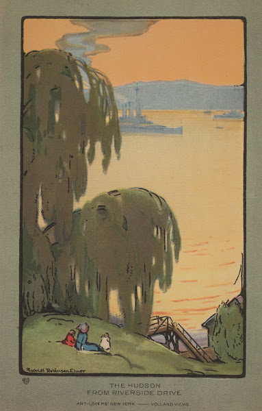 The Hudson from Riverside Drive 1914