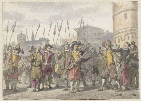 Oproer bij de veroordeling van Cornelis Halewijn en Herman Jansz te Antwerpen in
