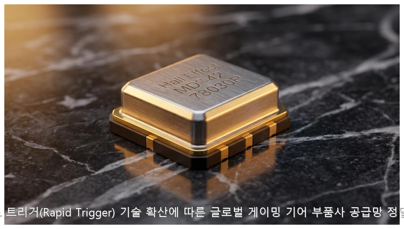 래피드 트리거(Rapid Trigger) 기술 확산에 따른 글로벌 게이밍 기어 부품사 공급망 정밀 분석 핵심 안내 및 분석 인포그래픽 (3)