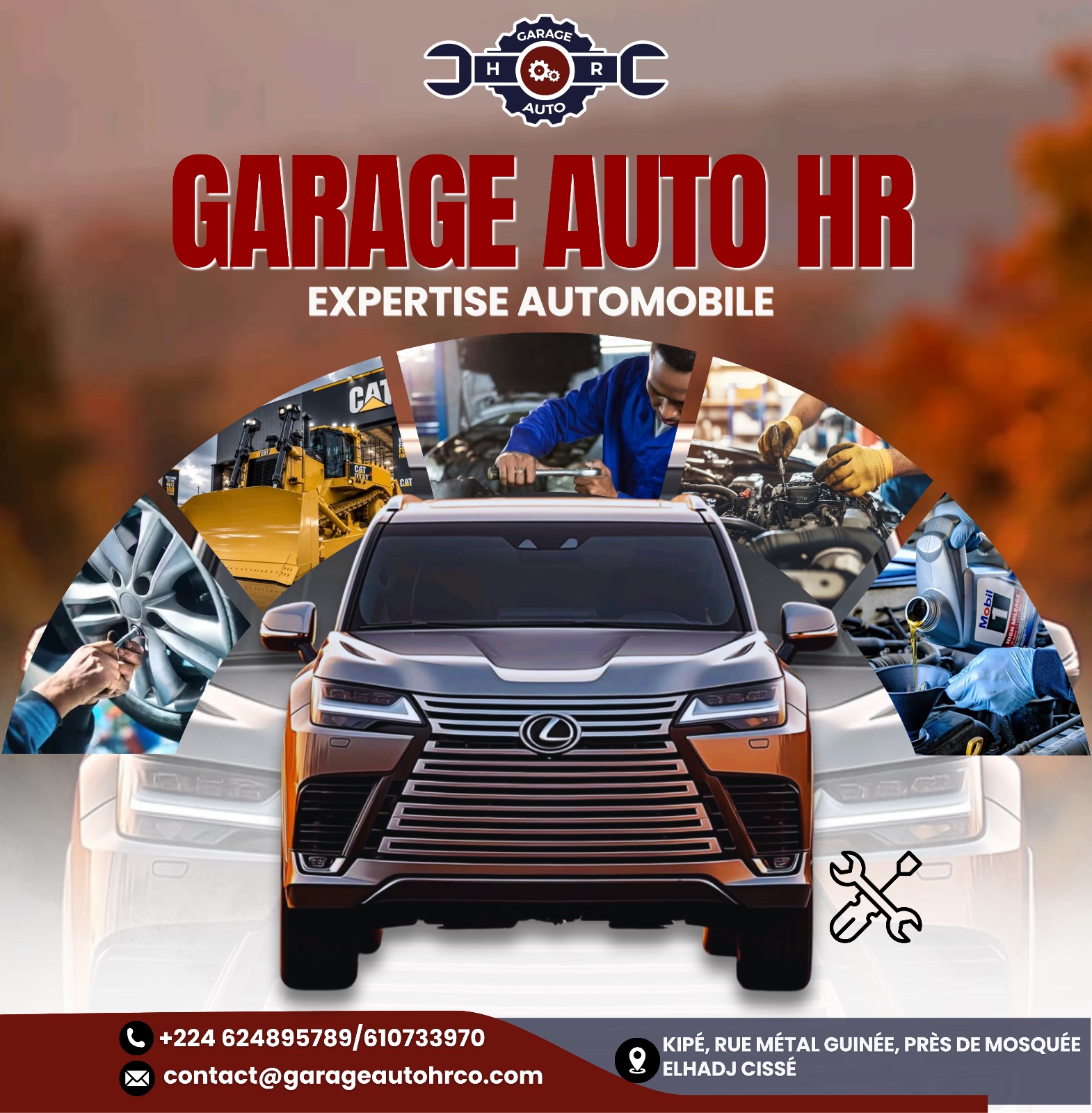 Intervention technique sur le terrain — Garage Auto HR