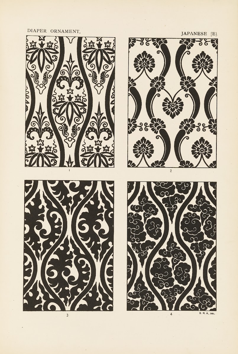 Outlines of ornament in the leading styles Pl28 1881