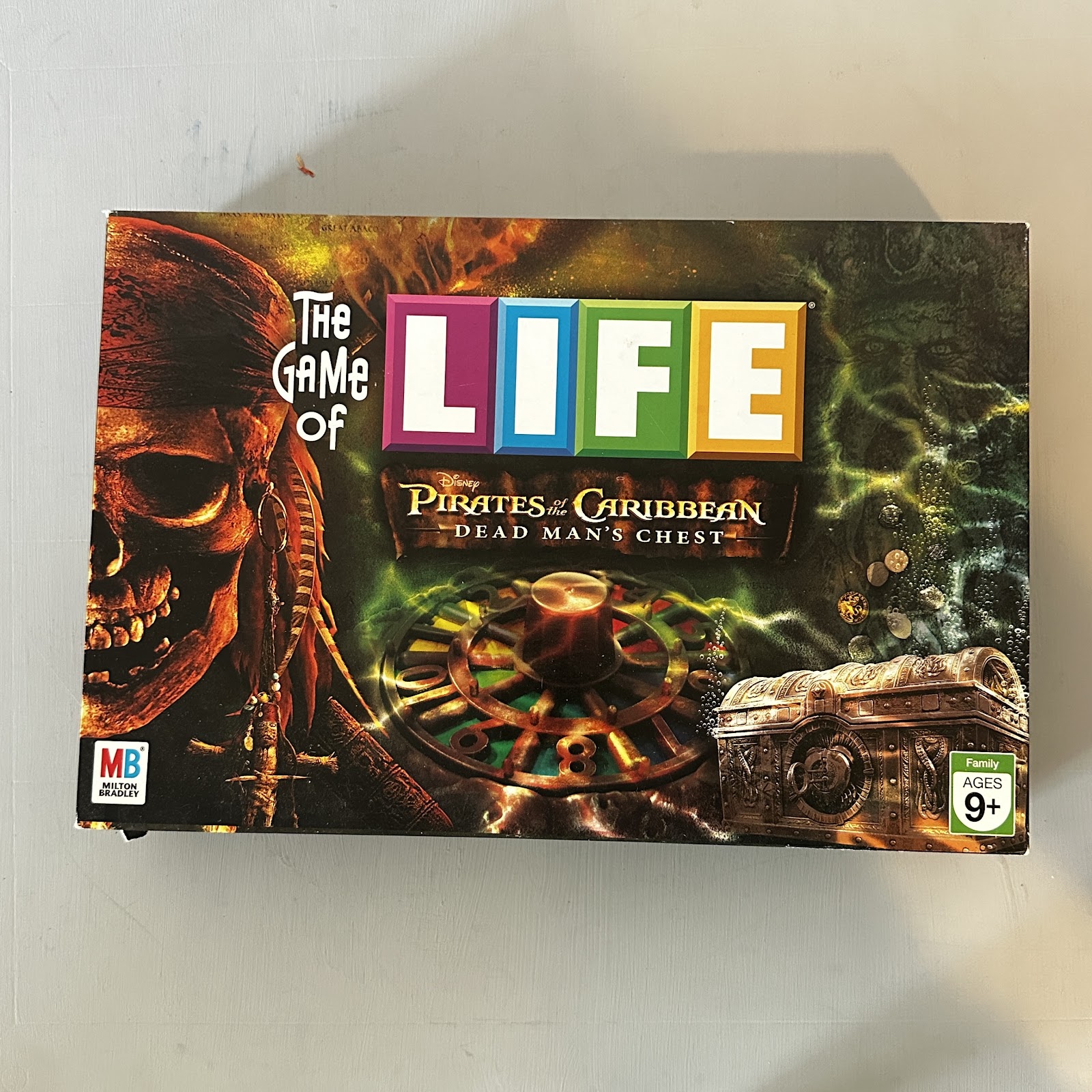 The Game of Life: Disney Pirates of the Caribbean — Dead Man’s Chest Edition (Milton Bradley, 2006)