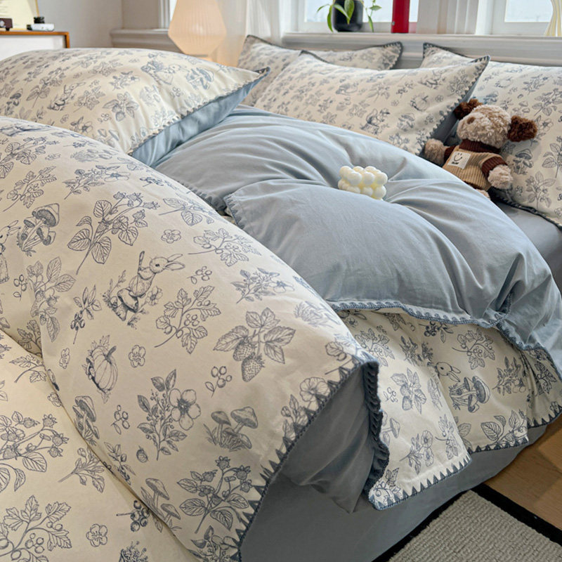 Brushed Cotton Bedding Set, for all seasons