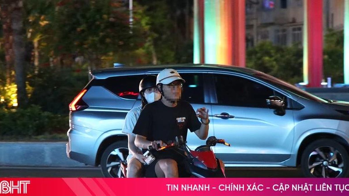 Muôn kiểu đội mũ bảo hiểm đối phó khi ra đường - Báo Hà Tĩnh