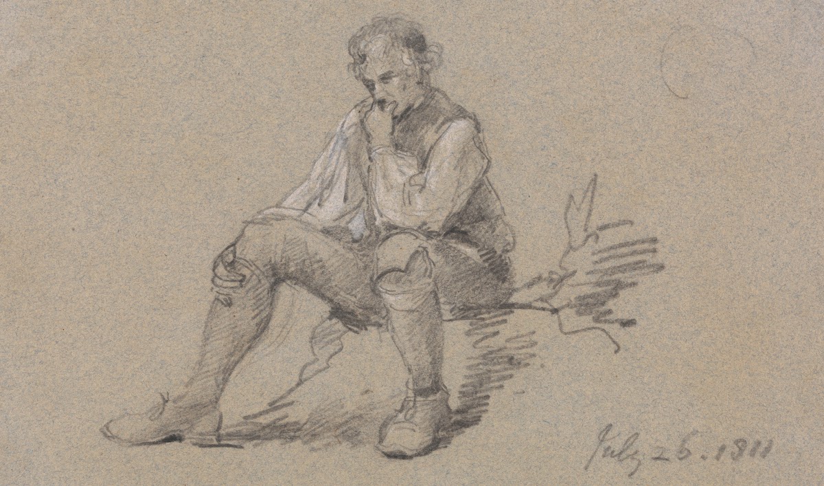 Man Sitting 1811