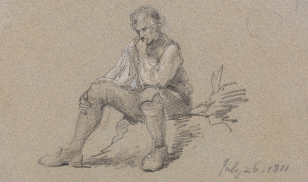 Man Sitting 1811