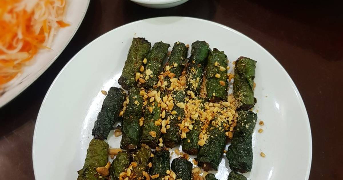 Bò cuốn lá lốt
