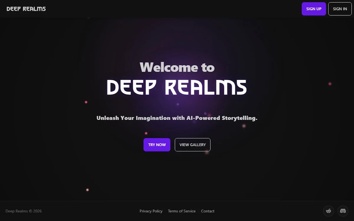 Captura de Deep Realms