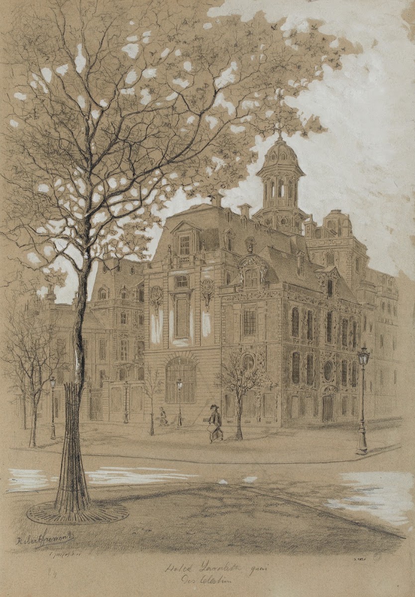 Hôtel Fieubert quai des Célestins 4ème arrondissement 1895 1905