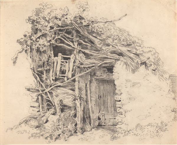 Corner of a Rustic Barn 1770