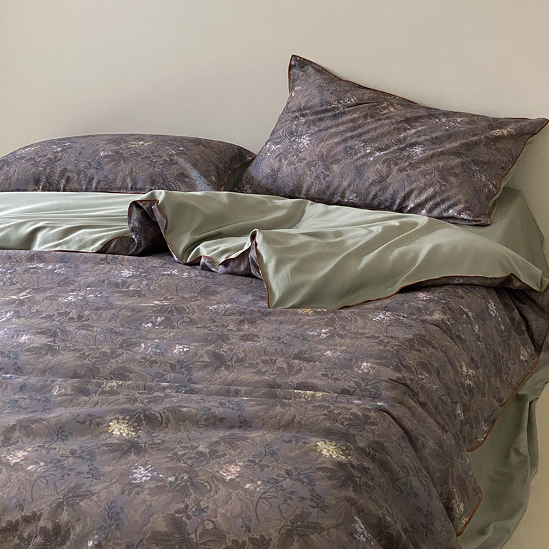 Brushed Long-Staple Cotton Bedding Set