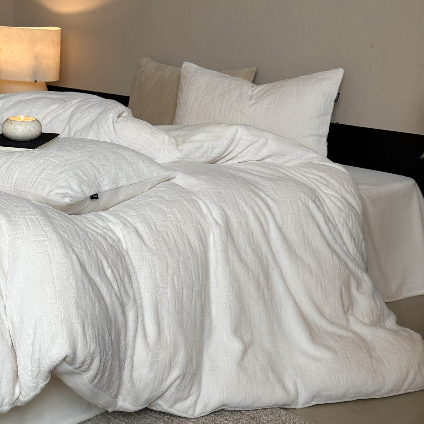Thermal Bedding Set, 4-piece, Milk Fiber, Cartoon Design
