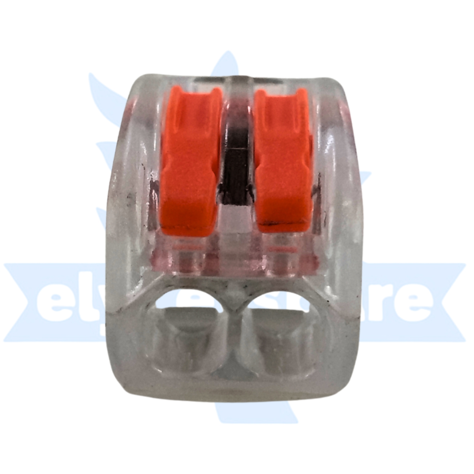 CONNECTOR [WAGO 2 PIN WHITE] (SML) (1de5)