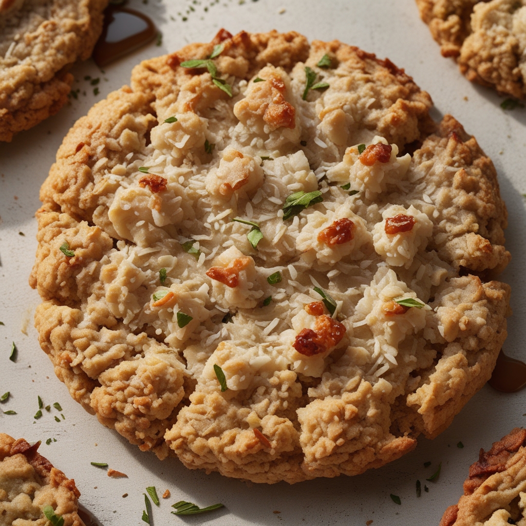 Chewy Coconut Oatmeal Cookies Recipe - Easy Homemade Delight finished