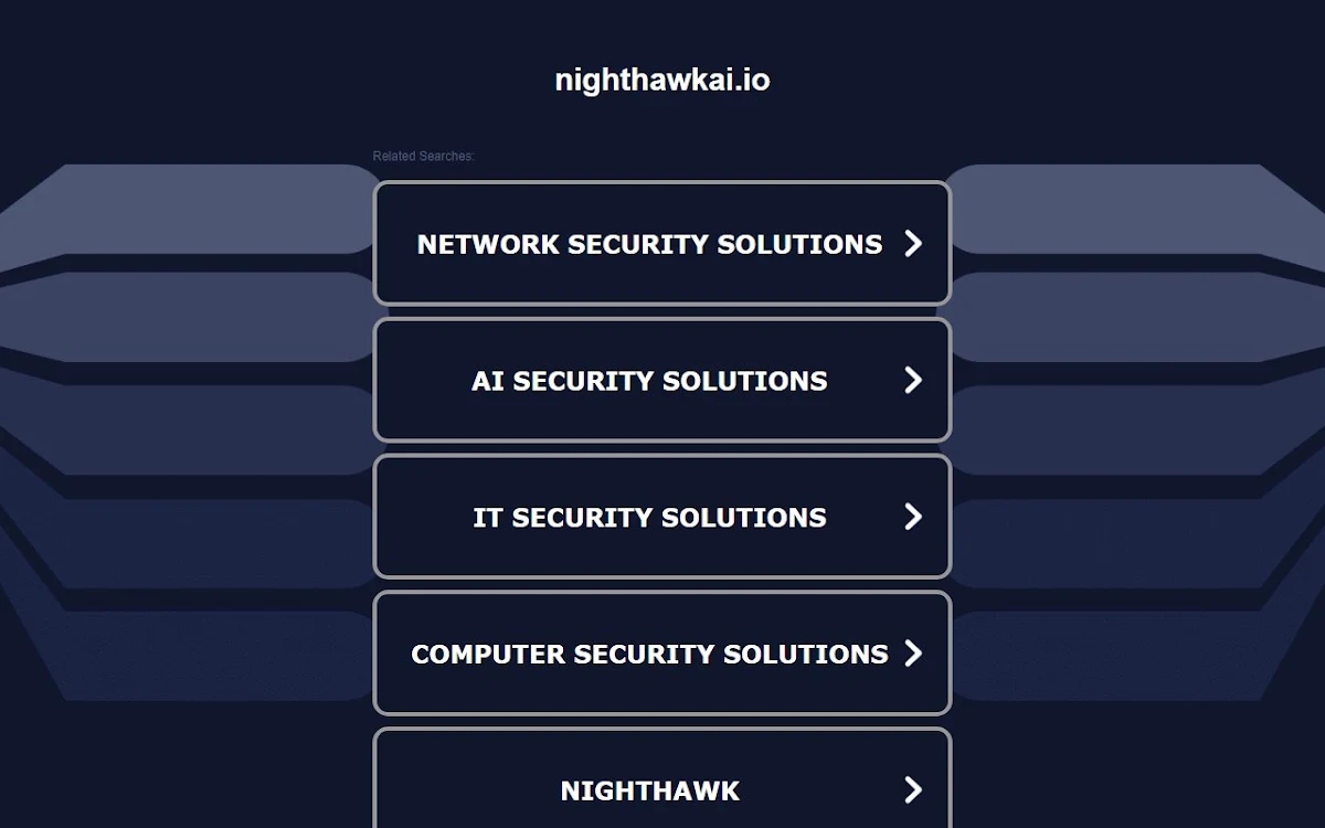 Captura de NightHawk - AI for Private Investigators