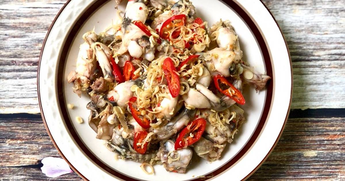 Ếch Xào Sả Ớt