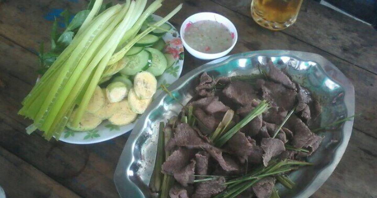 Trâu luộc mẻ
