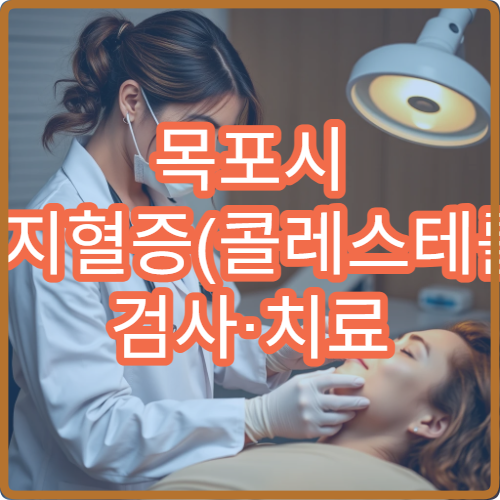 목포시 고지혈증(콜레스테롤) 검사·치료 병원 추천