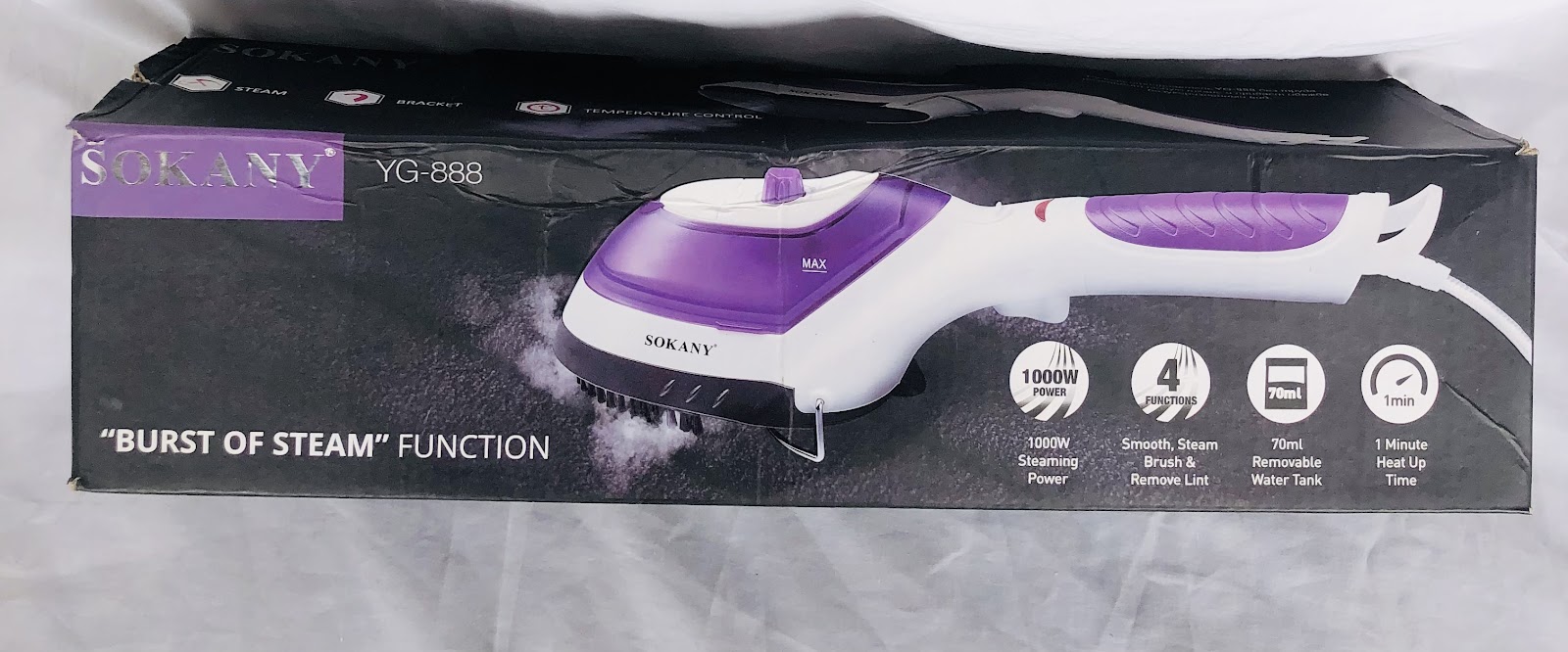 Photo 4 of Sokany Hand-held Steam Iron (YG-888)