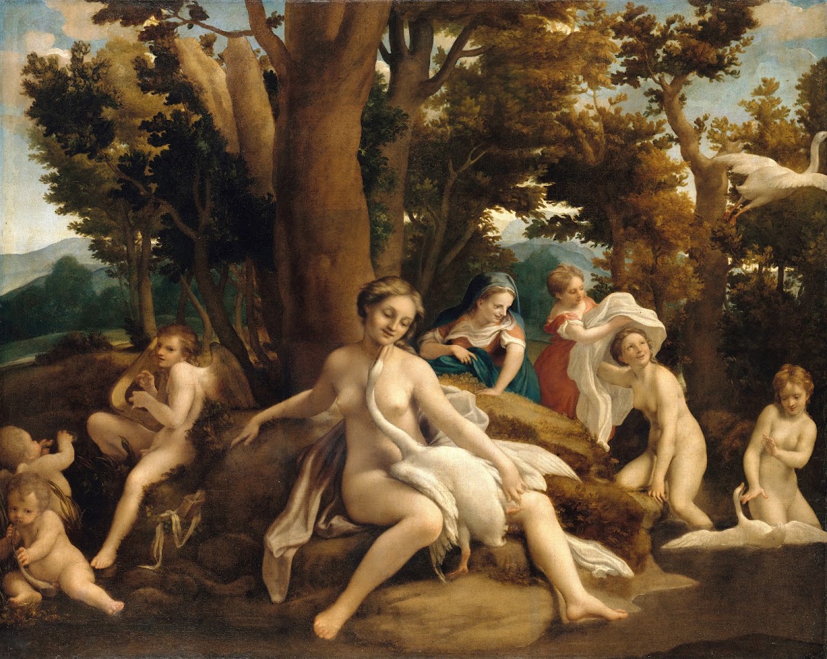 Leda and the Swan circa 1532