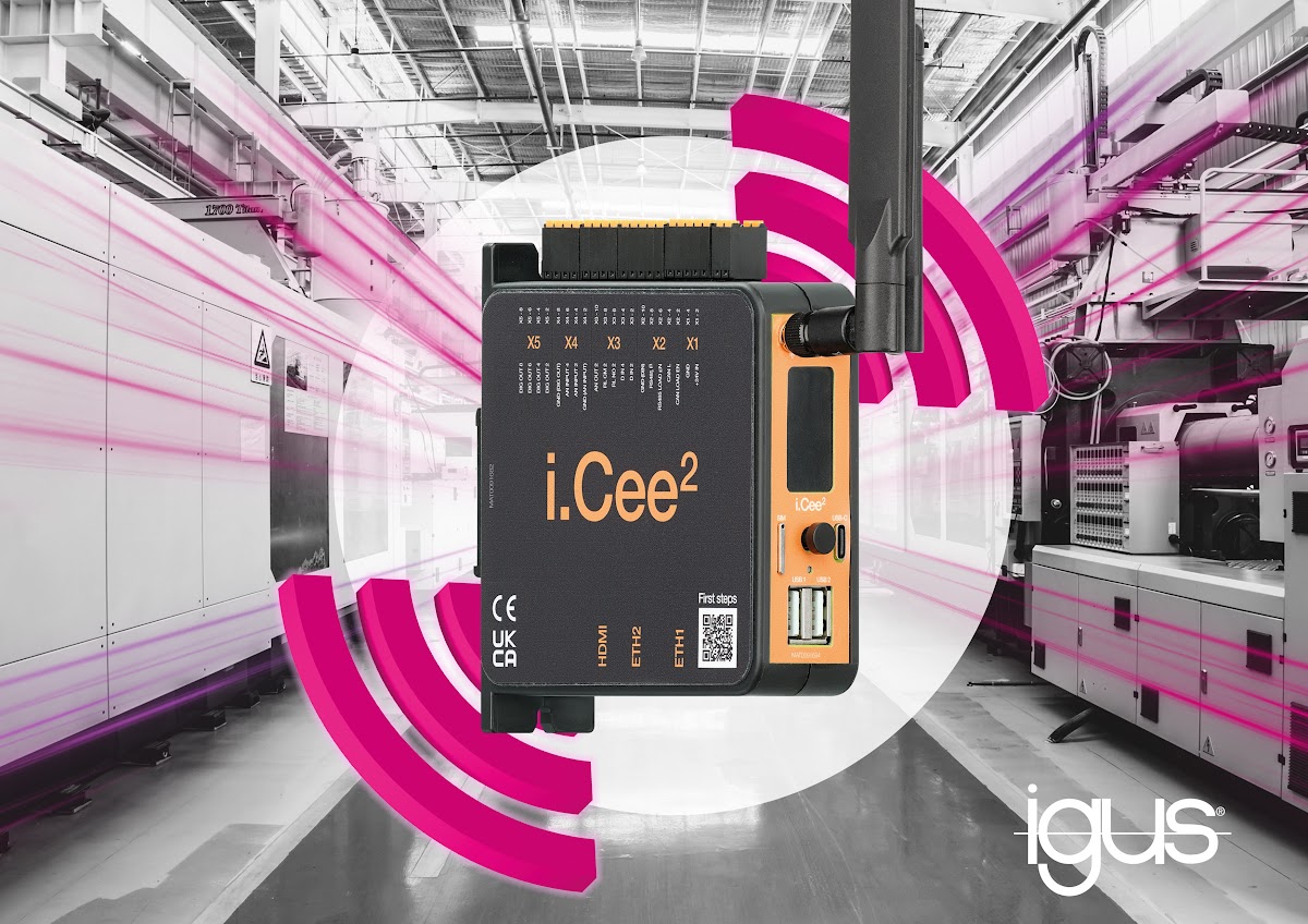 igus i.Cee²: O novo módulo que simplifica a manutenção preditiva industrial sem infraestruturas complexas