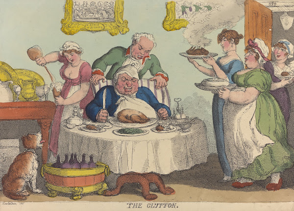 The glutton 1813