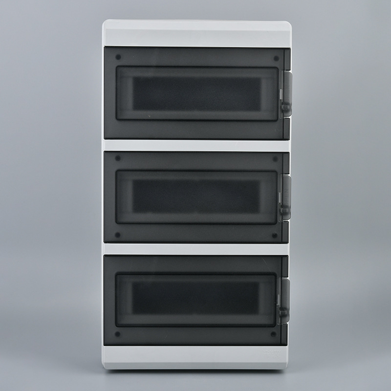 Distribution box for electrical installation, 2–16 circuits