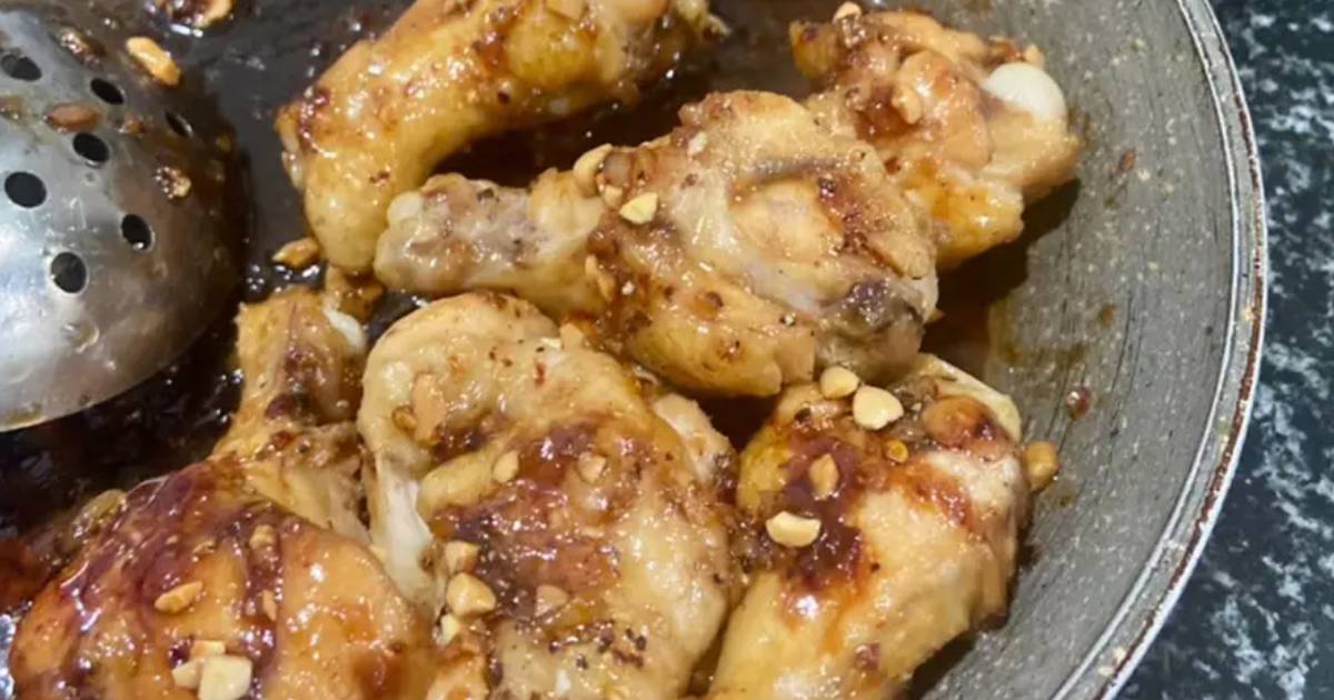 Canh Bí & thịt gà ăn trưa #1