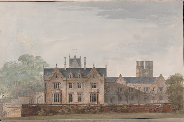 Lilleshall Shropshire South Elevation 1826