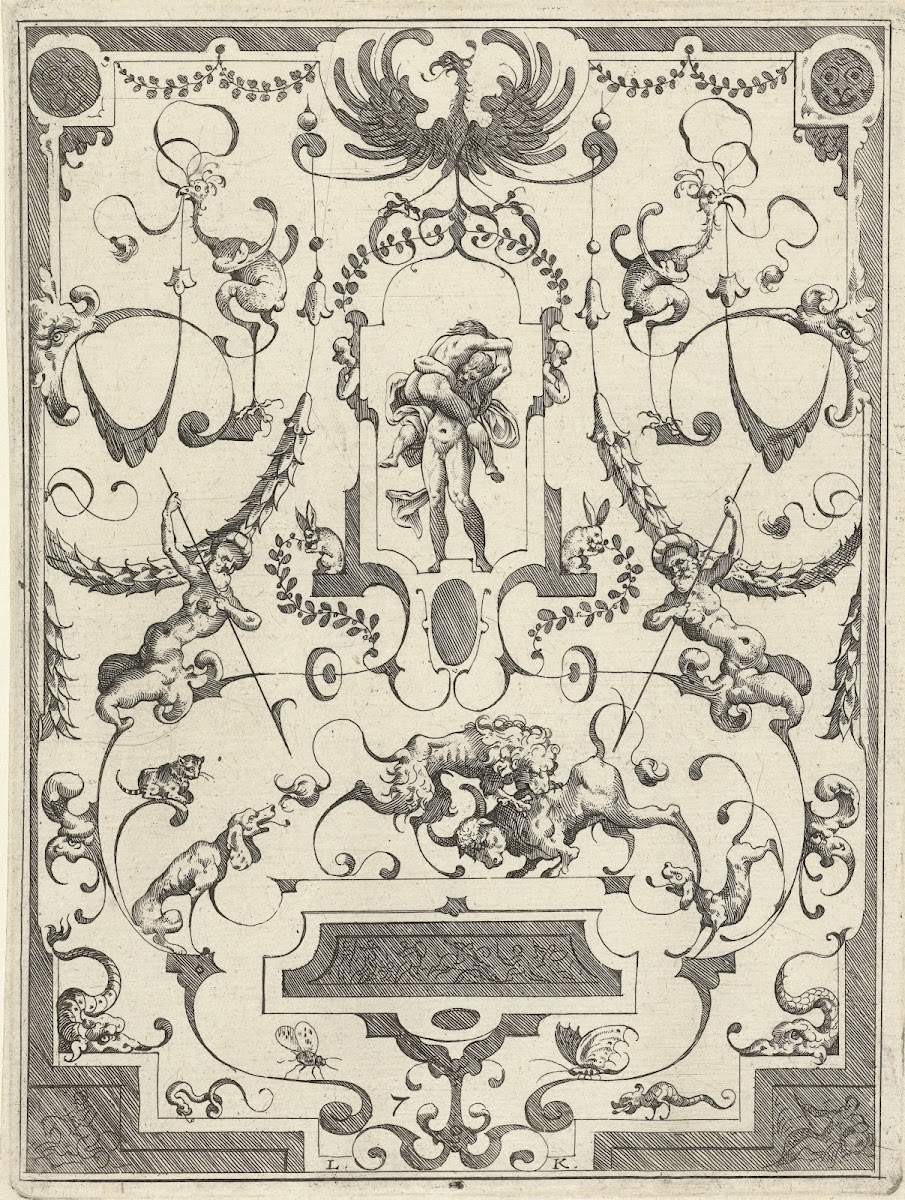 07 Decoration with grotesques 1607