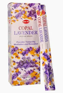 Incienso Copal Con Lavanda