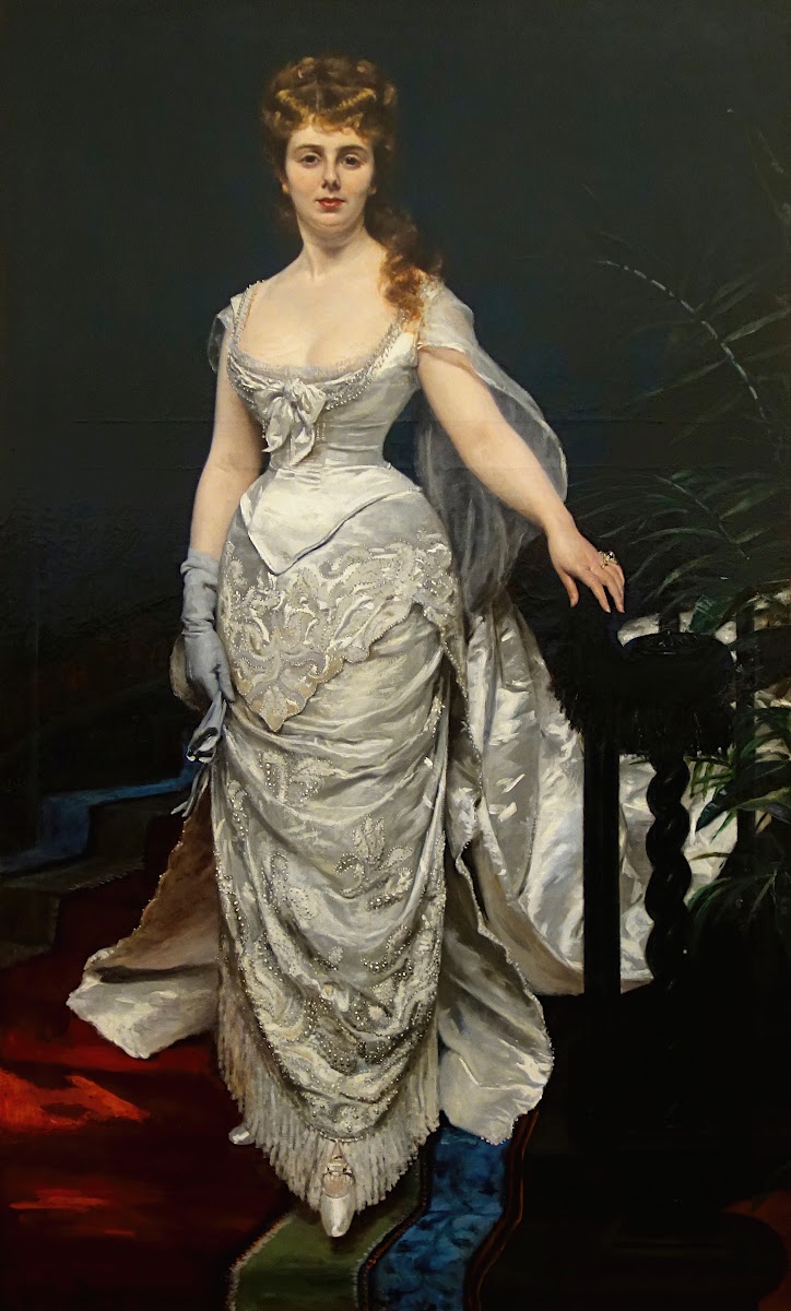 Portrait de mademoiselle X Marquise Anforti 1875