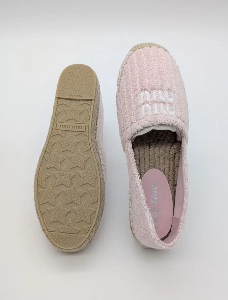 Espadrillas Miu Miu Rosa – Image 3