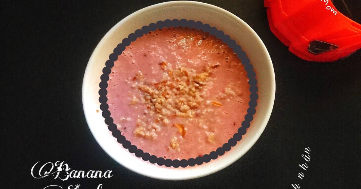 Smoothie bowl
(chuối, cherry, táo)