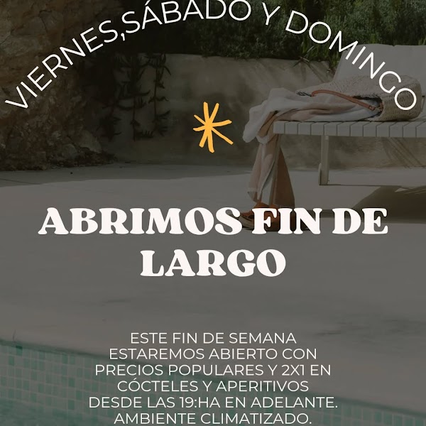 Apertura Fin de Semana Largo
