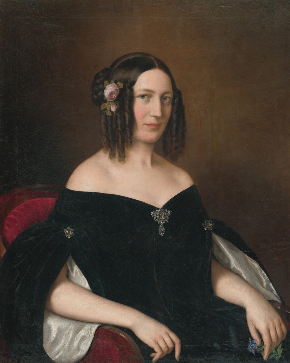 Portrait of a young widow 1842