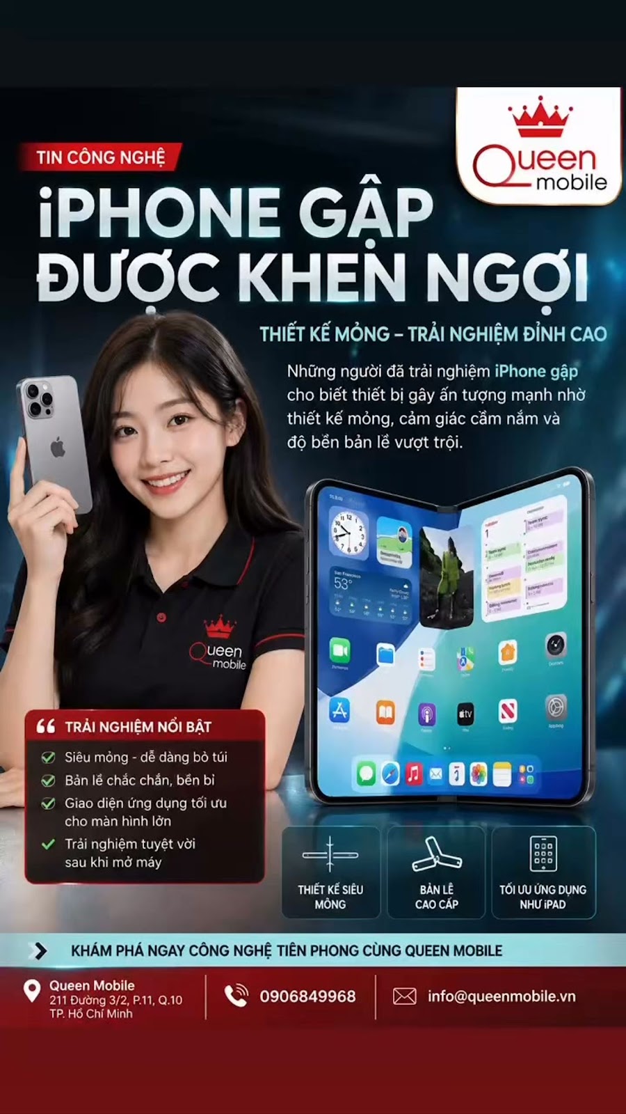 iPhone gập có thể không hỗ trợ MagSafe vì thiết kế siêu mỏng

#iPhoneGap #iPhone...