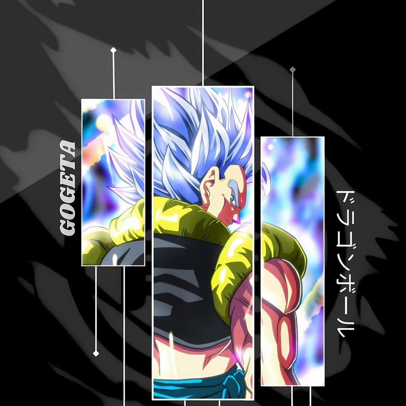 Download Gogeta, Dragon Ball, Anime, Fusion Full HD iPhone