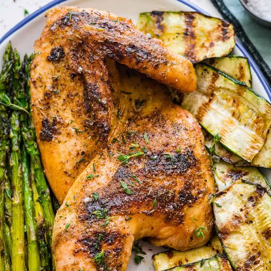 Half Grilled Chicken Meal