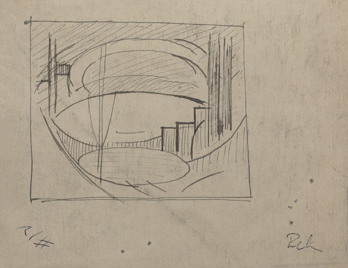 Study for Soho verso 1919